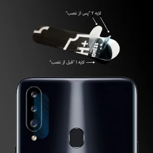 محافظ لنز دوربین مولتی نانو مدل Pro مناسب برای گوشی موبایل سامسونگ Galaxy A20S