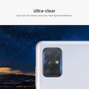 محافظ لنز دوربین نیلکین مدل InvisiFilm مناسب برای گوشی موبایل سامسونگ Galaxy A71