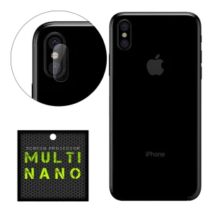 محافظ لنز دوربین مولتی نانو مدل Pro مناسب برای گوشی موبایل اپل iPhone X / XS