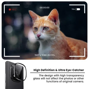 محافظ لنز دوربین آلتیمیت شیلد مدل Ring Plate مناسب برای گوشی موبایل شیائومی Redmi Note 14 Pro Plus