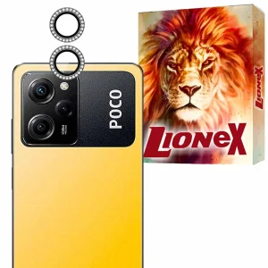 محافظ لنز دوربین شیشه‌ای لایونکس مدل NRIL20 مناسب برای گوشی موبایل شیائومی Poco X5 Pro 5G
