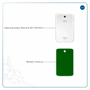 برچسب پوششی ماهوت مدل Metallic-Green مناسب برای تبلت سامسونگ Galaxy Note 8.0 2013 N5100