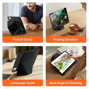 کیف کلاسوری نکسورا مدل DuxDucis مناسب برای تبلت اپل iPad Air 11 (2024/2025) / iPad Air 4/5 10.9 / iPad Pro 11 (2020/2021/2022)
