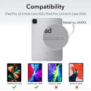 کاور لوکسار مدل Unicom 2 مناسب برای تبلت اپل Apple iPad Pro 2021-12.9 Inch / iPad 12.9 inch 2018 / iPad Pro 12.9 2020