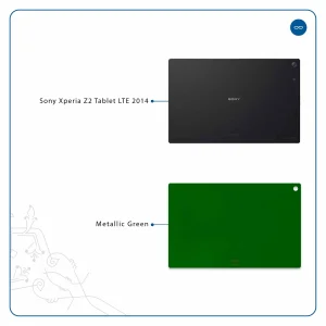 برچسب پوششی ماهوت مدل Metallic-Green مناسب برای تبلت سونی Xperia Z2 Tablet LTE 2014