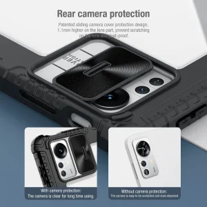 کیف کلاسوری نیلکین مدل Camshield Bumper مناسب برای تبلت شیائومی Pad 5 Pro 12.4 (2022)