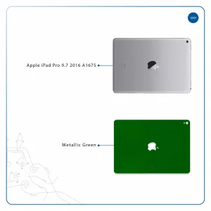 برچسب پوششی ماهوت مدل Metallic-Green مناسب برای تبلت اپل iPad Pro 9.7 2016 A1675