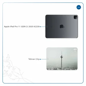 برچسب پوششی ماهوت مدل Tehran City مناسب برای تبلت اپل iPad Pro 11 (GEN 2) 2020 A2230