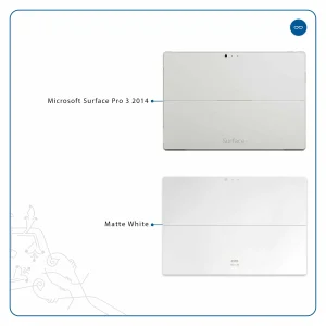 برچسب پوششی ماهوت مدل Matte-White مناسب برای تبلت مایکروسافت Surface Pro 3 2014