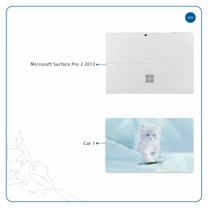 برچسب پوششی ماهوت مدل Cat-1 مناسب برای تبلت مایکروسافت Surface Pro 2 2013