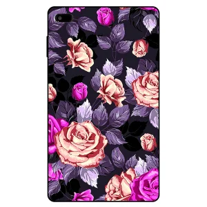 کاور مگافون طرح گل مدل 1652 مناسب برای تبلت لنوو Tab E7 / TB-7104i