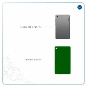 برچسب پوششی ماهوت مدل Metallic-Green مناسب برای تبلت لنوو Tab M7 2019