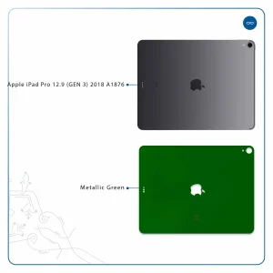 برچسب پوششی ماهوت مدل Metallic-Green مناسب برای تبلت اپل iPad Pro 12.9 (GEN 3) 2018 A1876
