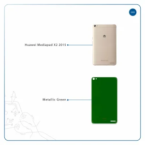 برچسب پوششی ماهوت مدل Metallic-Green مناسب برای تبلت هوآوی Mediapad X2 2015