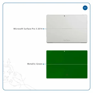 برچسب پوششی ماهوت مدل Metallic-Green مناسب برای تبلت مایکروسافت Surface Pro 3 2014
