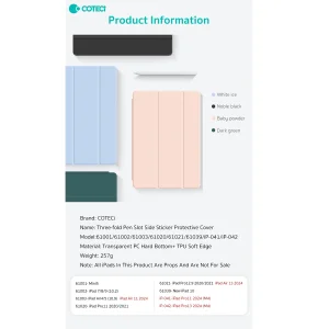 کیف کلاسوری کوتتسی مدل IP-042 مناسب برای تبلت اپل iPad Pro 2024-13 Inch