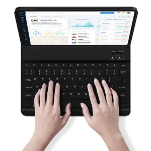 کیف کلاسوری گرین مدل Premium Vegan  مناسب برای تبلت اپل iPad Pro 12.9 2020/2021