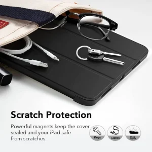 کیف کلاسوری گرین مدل Premium Vegan  مناسب برای تبلت اپل iPad Pro 12.9 2020/2021