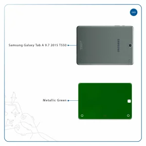 برچسب پوششی ماهوت مدل Metallic-Green مناسب برای تبلت سامسونگ Galaxy Tab A 9.7 2015 T550