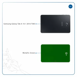 برچسب پوششی ماهوت مدل Metallic-Green مناسب برای تبلت سامسونگ Galaxy Tab A 10.1 2016 T585