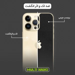 برچسب پوششی طرح چرم مولتی نانو مدل X-F1L مناسب برای تبلت شیائومی Redmi Pad SE 8.7