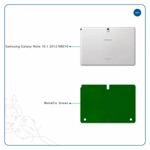برچسب پوششی ماهوت مدل Metallic-Green مناسب برای تبلت سامسونگ Galaxy Note 10.1 2012 N8010