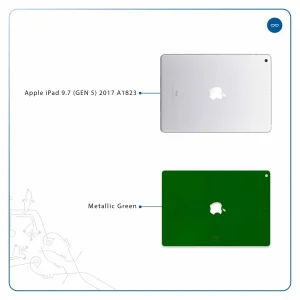 برچسب پوششی ماهوت مدل Metallic-Green مناسب برای تبلت اپل iPad 9.7 (GEN 5) 2017 A1823