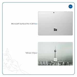 برچسب پوششی ماهوت مدل Tehran City مناسب برای تبلت مایکروسافت Surface Pro 4 2015