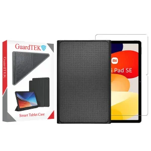 کیف کلاسوری گاردتک مدل BookG مناسب برای تبلت شیائومی Redmi Pad SE به همراه محافظ صفحه نمایش