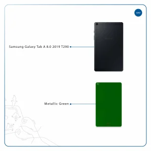 برچسب پوششی ماهوت مدل Metallic-Green مناسب برای تبلت سامسونگ Galaxy Tab A 8.0 2019 T290