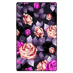 کاور مگافون طرح گل مدل 1652 مناسب برای تبلت لنوو Tab 4 8.0