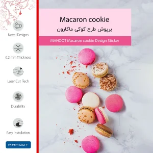 برچسب پوششی ماهوت مدل Macaron cookie مناسب برای تبلت مایکروسافت Surface Pro 4 2015