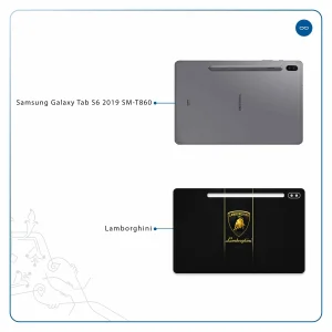 برچسب پوششی ماهوت مدل Lamborghini مناسب برای تبلت سامسونگ Galaxy Tab S6 2019 SM-T860
