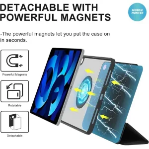 کیف کلاسوری اپیکوی مدل Xundd Rotating 360 مناسب برای تبلت اپل iPad Pro 11 2024
