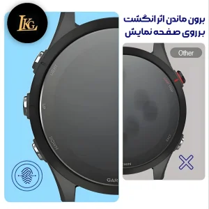 محافظ صفحه نمایش ال کا جی مدل PMMA مناسب برای ساعت هوشمند سامسونگ Active40