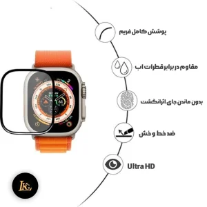 محافظ صفحه نمایش ال کا جی مدل PMMA مناسب برای ساعت هوشمند اپل Series9-41