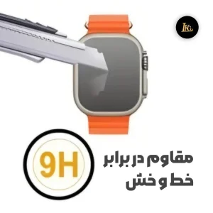 محافظ صفحه نمایش ال کا جی مدل PMMA مناسب برای ساعت هوشمند اپل Series9-41