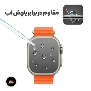 محافظ صفحه نمایش ال کا جی مدل PMMA مناسب برای ساعت هوشمند اپل Series9-41
