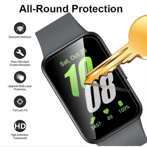 محافظ صفحه نمایش وایت ولف مدل PWM2-Fit3 مناسب برای ساعت هوشمند سامسونگ Galaxy Fit3 بسته 2 عددی