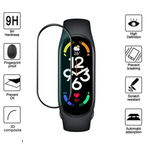 محافظ صفحه نمایش وایت ولف مدل W-2PWM مناسب برای ساعت هوشمند شیائومی Mi Band 8 بسته 2 عددی