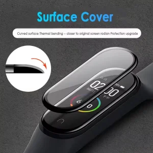 محافظ صفحه نمایش آکوآرا مدل PMMA مناسب برای ساعت هوشمند شیائومی Mi Band 10