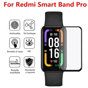 محافظ صفحه نمایش لاین مدل RT007 مناسب برای ساعت هوشمند شیائومی Redmi Smart Band Pro بسته دو عددی