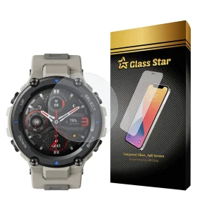 محافظ صفحه نمایش گلس استار مدل WATCHSAFS مناسب برای ساعت هوشمند آمازفیت T-Rex Pro
