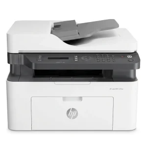 پرینتر چندکاره لیزری تک‌رنگ A4 اچ‌پی مدل Laser MFP 139fnw با قابلیت پرینت، اسکن، کپی و فکس، اتصال USB، وای‌فای و شبکه