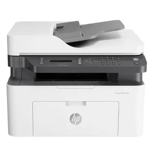 پرینتر چندکاره لیزری تک‌رنگ A4 اچ‌پی مدل Laser MFP 139fnw با قابلیت پرینت، اسکن، کپی و فکس، اتصال USB، وای‌فای و شبکه