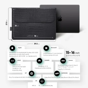 کاور لپ‌تاپ پروین مدل LC25 مناسب برای MateBook D15