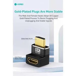 مبدل HDMI کوتتسی مدل 87604 L-TYPE