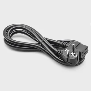 کابل برق 3 پین سرور منبع تغذیه بافو مدل EU-C19 3Cx1.5MM طول 2 متر