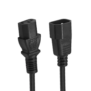 کابل برق بک تو بک بافو مدل 3x1.5mm-C14-C19 به طول 1 متر