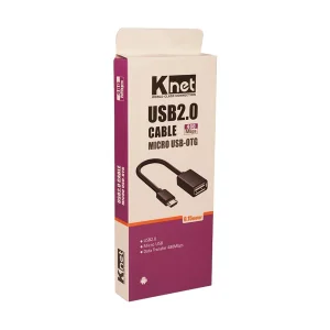 مبدل USB 2.0 به Micro USB OTG کی نت مدل K-COTG20UM